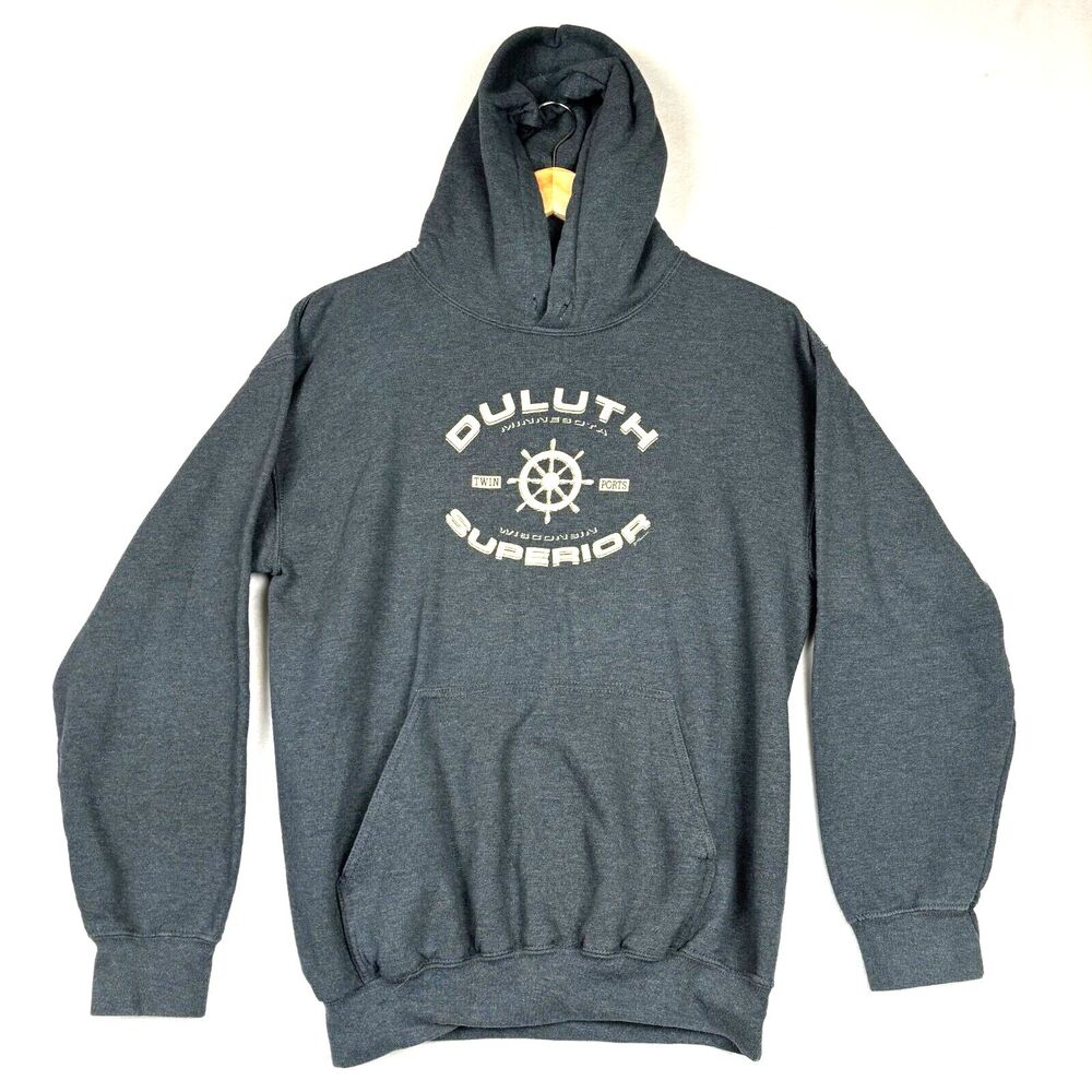 Duluth Minnesota‎ / Superior Wisconsin Twin Ports Hoodie Size M Sweatshirt